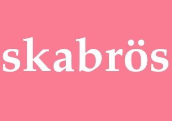 Synonym skabrös
