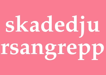Synonym skadedjursangrepp