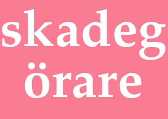 Synonym skadegörare