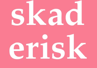 Synonym skaderisk