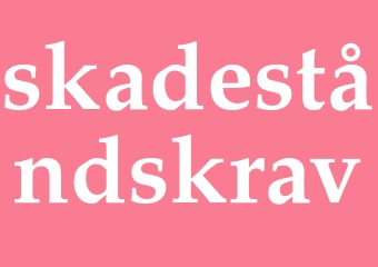 Synonym skadeståndskrav