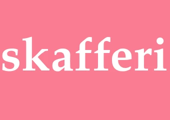 Synonym skafferi
