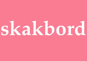 Synonym skakbord
