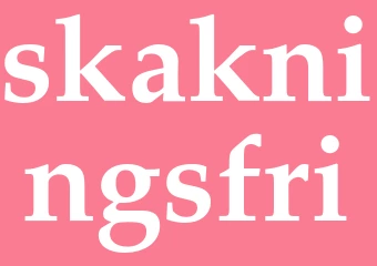 Synonym skakningsfri