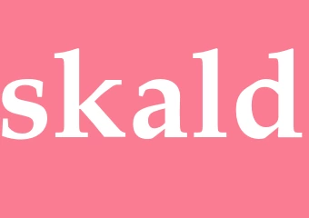 Synonym skald