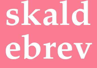 Synonym skaldebrev