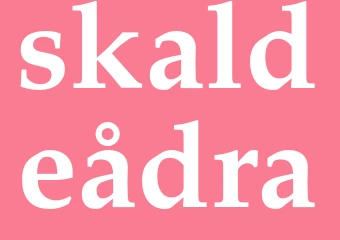 Synonym skaldeådra