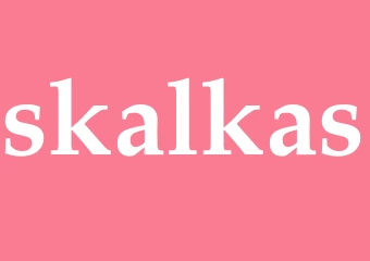 Synonym skalkas
