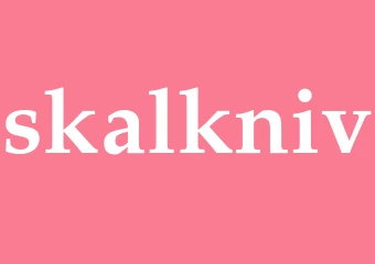 Synonym skalkniv