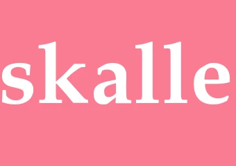 Synonym skalle
