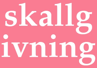 Synonym skallgivning