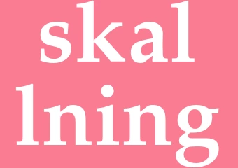 Synonym skallning