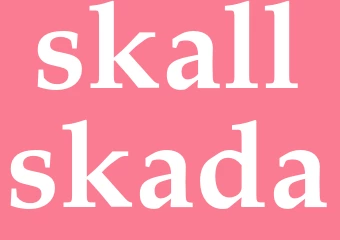 Synonym skallskada