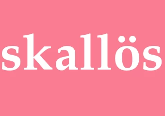 Synonym skallös