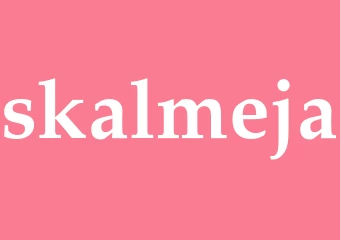 Synonym skalmeja