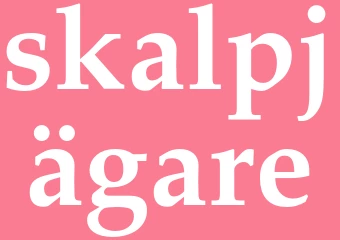 Synonym skalpjägare