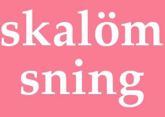 Synonym skalömsning