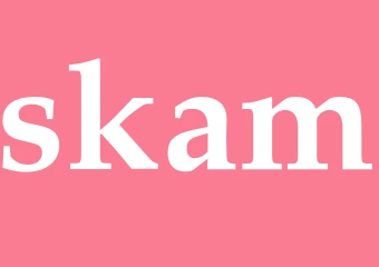 Synonym skam