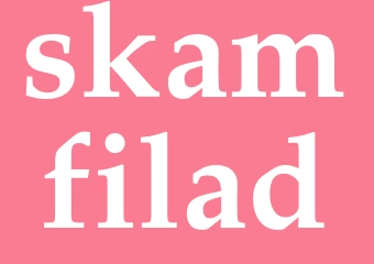Synonym skamfilad