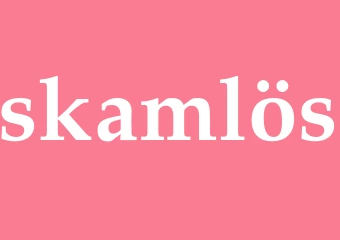 Synonym skamlös