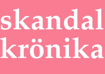 Synonym skandalkrönika