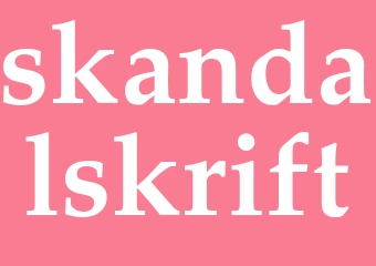 Synonym skandalskrift