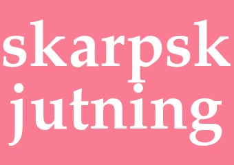 Synonym skarpskjutning