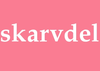 Synonym skarvdel
