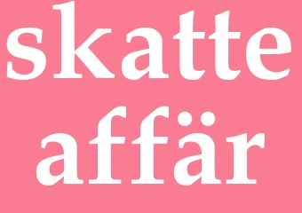 Synonym skatteaffär