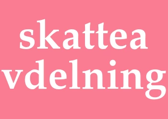 Synonym skatteavdelning