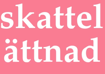 Synonym skattelättnad