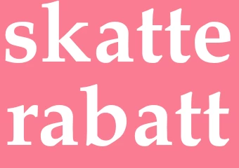 Synonym skatterabatt