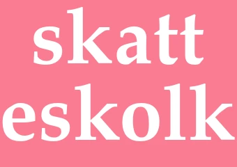 Synonym skatteskolk
