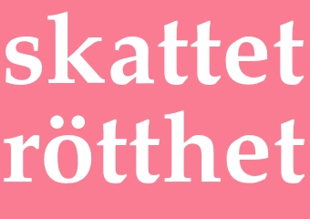 Synonym skattetrötthet