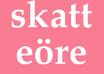 Synonym skatteöre
