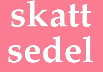 Synonym skattsedel