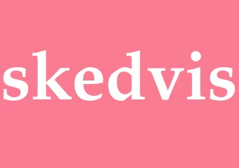 Synonym skedvis