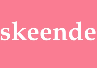 Synonym skeende