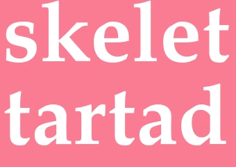 Synonym skelettartad