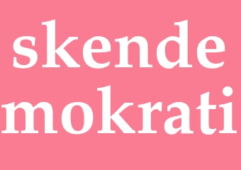 Synonym skendemokrati