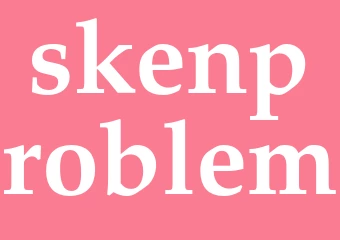 Synonym skenproblem