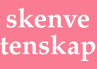 Synonym skenvetenskap