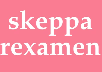 Synonym skepparexamen