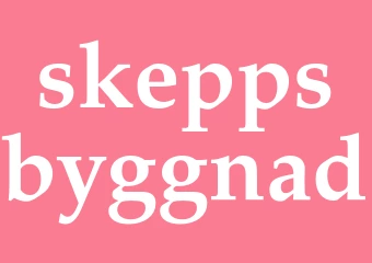 Synonym skeppsbyggnad
