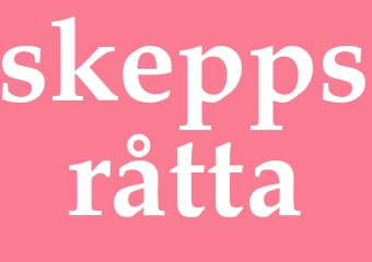 Synonym skeppsråtta