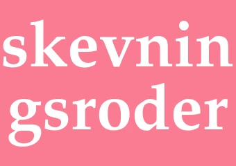 Synonym skevningsroder