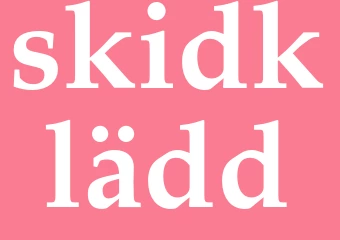 Synonym skidklädd