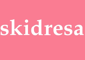 Synonym skidresa