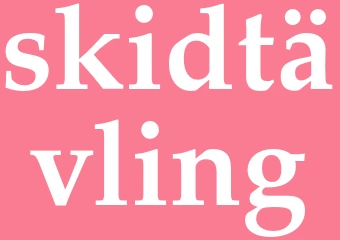 Synonym skidtävling