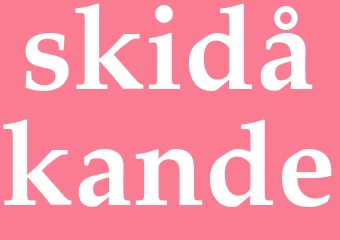 Synonym skidåkande